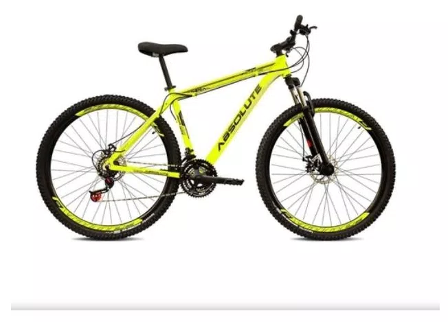 Bicicleta Absolute Lazer Nero 27 Marchas Aro 29 Freio a Disco Hidráulico