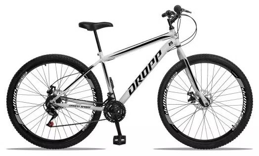 Bicicleta Dropp Sport Aço 21 Marchas Aro 29 Freio a Disco Mecânico