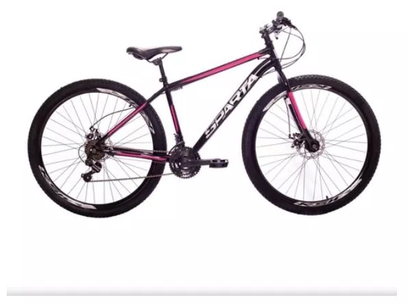 Bicicleta Shimano Lazer SPARTA 21 Marchas Aro 29 Suspensão Dianteira Freio a Disco Mecânico