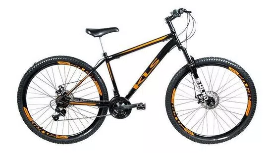 Bicicleta Mountain Bike KLS MTB Sport Gold 21 Marchas Aro 29 Suspensão Dianteira Freio a Disco Mecânico