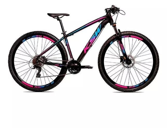 Bicicleta KSW Mountain KSW Shimano 27 Marchas Aro 29 Freio a Disco Hidráulico