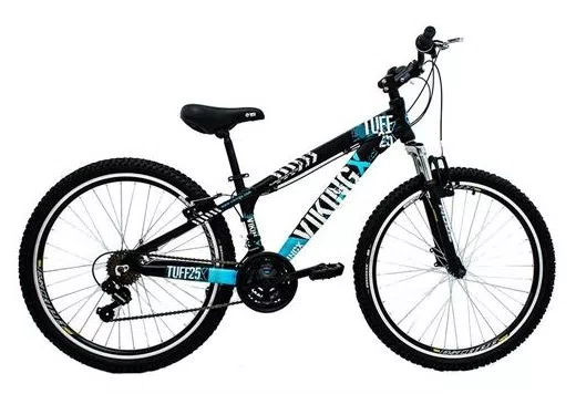 Bicicleta Mountain Bike Vikingx Tuff25 21 Marchas Aro 26 Suspensão Dianteira Freio V-Brake