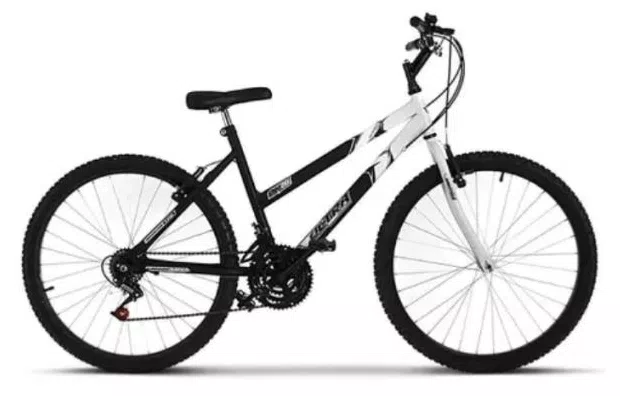 Bicicleta Track & Bikes Lazer Ultra Bikes Bicolor 18 Marchas Aro 26 Freio V-Brake