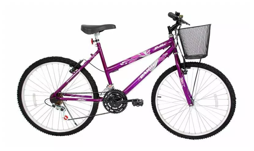 Bicicleta Cairu Bella 21 Marchas Aro 26 Freio V-Brake