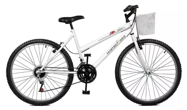 Bicicleta Master Bike Serena Plus 21 Marchas Aro 26 Freio V-Brake