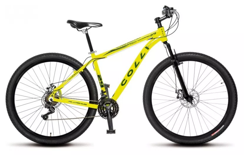 Bicicleta Colli Bikes Aluminio 531 21 Marchas Aro 29 Suspensão Dianteira Freio a Disco Mecânico