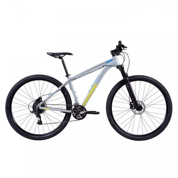 Bicicleta Mountain Bike Caloi Atacama Flex 27 Marchas Aro 29 Suspensão Dianteira Freio a Disco Hidráulico