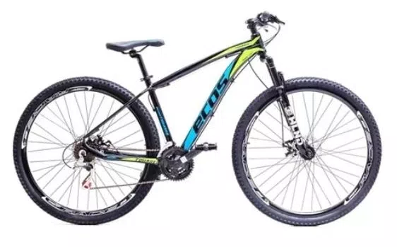 Bicicleta Mountain Bike Shimano Mountain Ecos 27 Marchas Aro 29 Freio a Disco Hidráulico