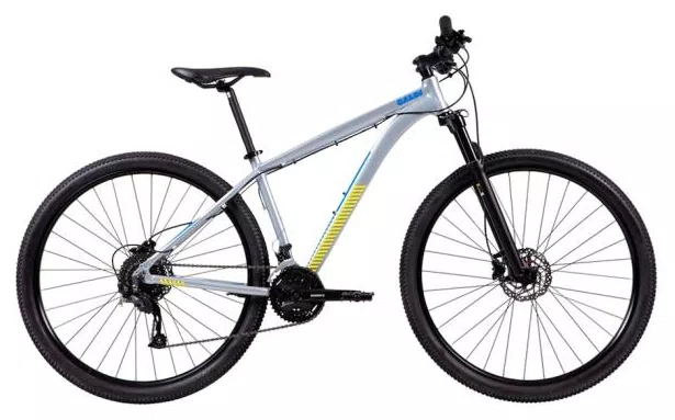 Bicicleta Mountain Bike Caloi Atacama M 27 Marchas Aro 29 Suspensão Dianteira Freio a Disco Hidráulico