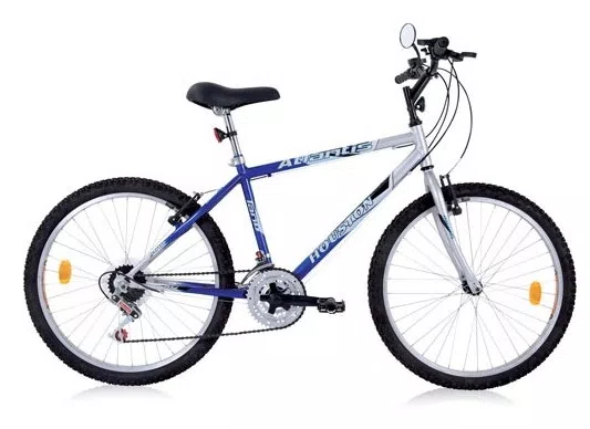 Bicicleta Mountain Bike Houston Atlantis Land 21 Marchas Aro 24 Freio V-Brake