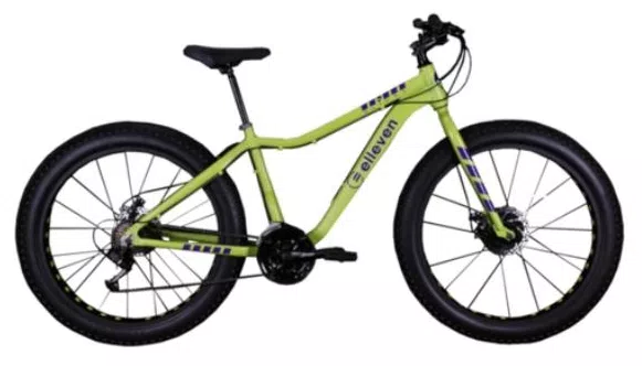 Bicicleta Mountain Bike Elleven MTB Fat 13984 21 Marchas Aro 26 Freio a Disco Mecânico