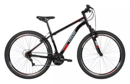 Bicicleta Caloi Lazer Two Niner 21 Marchas Aro 29 Freio V-Brake