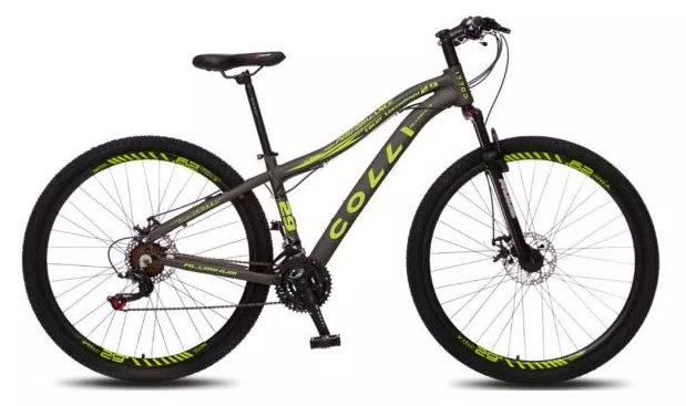 Bicicleta Colli Bikes Eudora 21 Marchas Aro 29 Suspensão Dianteira Freio a Disco Mecânico