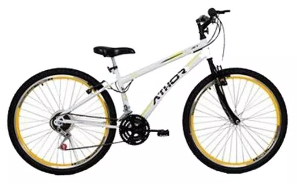 Bicicleta Athor Lazer JET ADVENTURE 18 Marchas Aro 26 Freio V-Brake