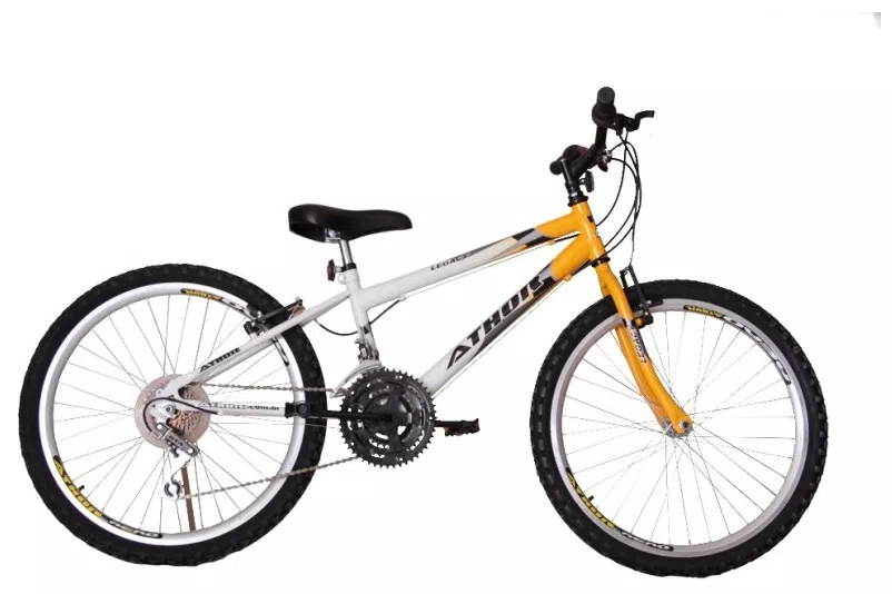 Bicicleta Athor Legacy 3045 18 Marchas Aro 24 Freio V-Brake