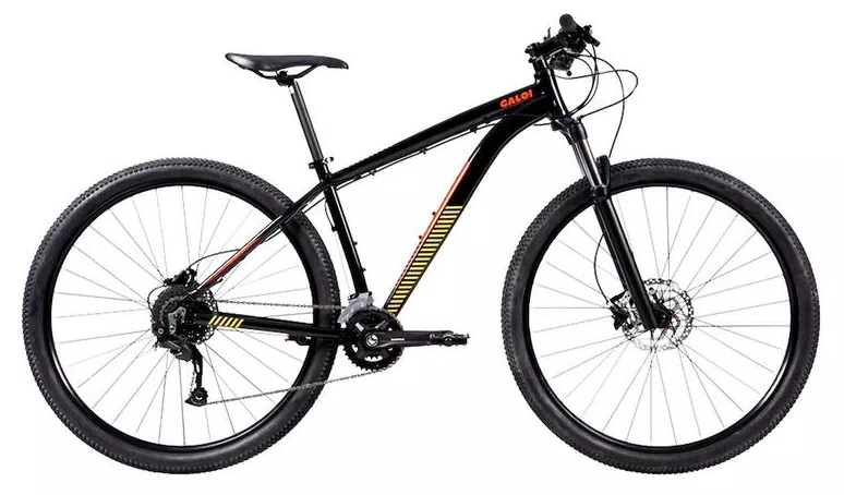 Bicicleta Mountain Bike Caloi Moab 2021 18 Marchas Aro 29 Suspensão Dianteira Freio a Disco Hidráulico