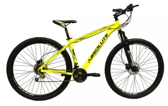 Bicicleta Absolute Lazer Nero 3 21 Marchas Aro 29 Freio a Disco Hidráulico