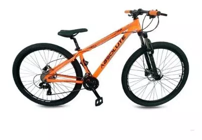 Bicicleta Mountain Bike Absolute Nero III Comp 24 Marchas Aro 29 Suspensão Dianteira Freio a Disco Hidráulico