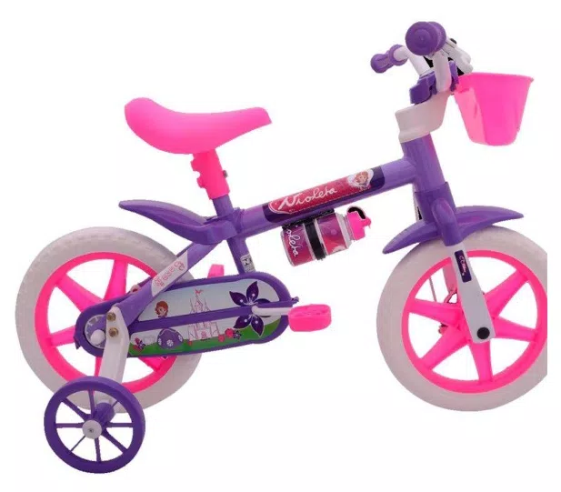 Bicicleta Cairu Violeta Aro 12