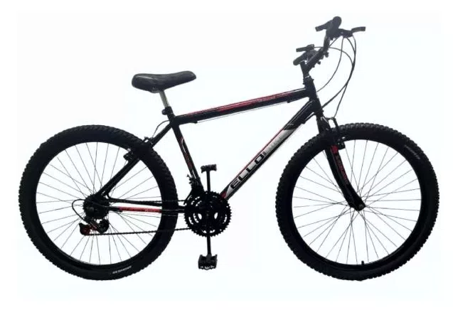 Bicicleta Ello Bike Lazer Velox 5930312 21 Marchas Aro 26 Freio V-Brake