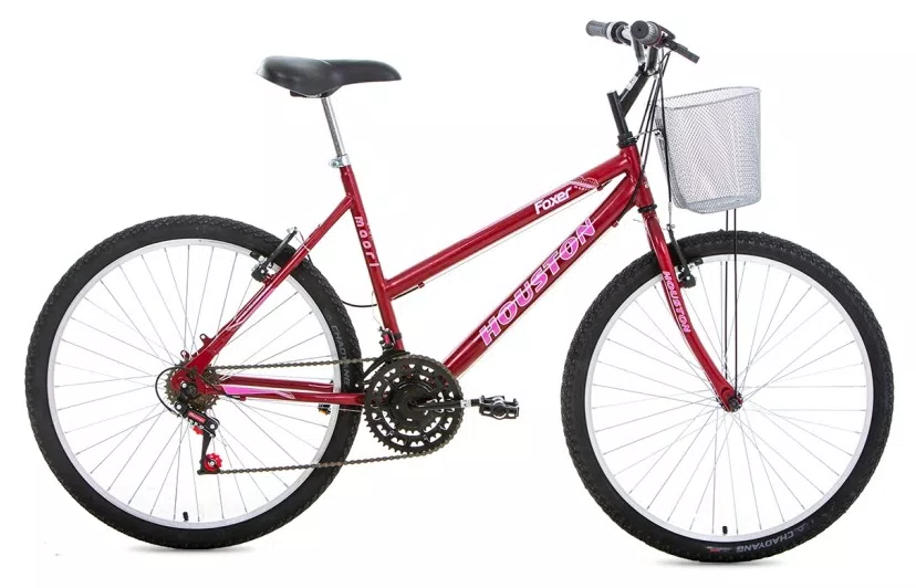 Bicicleta Houston Foxer Maori 21 Marchas Aro 26 Freio V-Brake