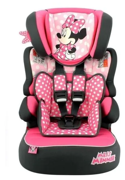 Cadeirinha Para Automóvel Minnie Dots Team Tex Beline Luxe Até 36Kg 