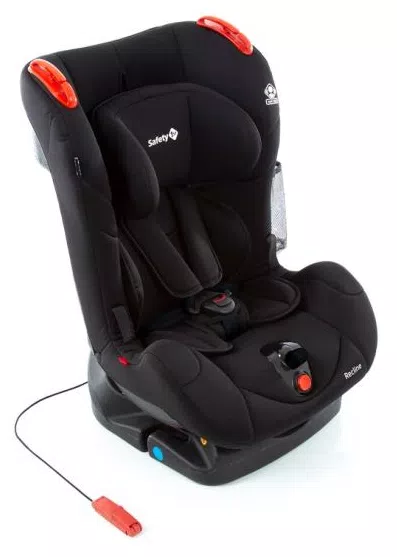 Cadeira Para Auto Recline Até 25 Kg Full Black Safety