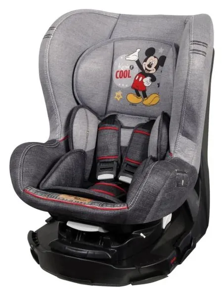 Cadeira Para Auto Disney Revo Denim Mickey Mouse - Teamtex