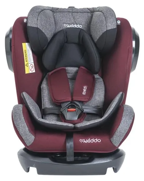 Cadeira Para Auto - De 0 A 36kg - Stretch - Melange E Vinho - Kiddo