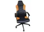 Cadeira Gamer Presidente Giratória Ergonômica Reclinável Laranja