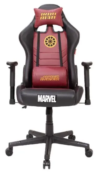 Cadeira Gamer Reclinável Marvel Homem de Ferro EagleX