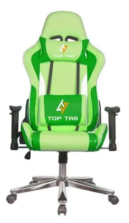 Cadeira Gamer Giratoria Verde Top Tag - Hs114gr