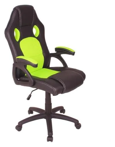 Cadeira Gamer MAG4 com Base Giratória e Relax  Verde