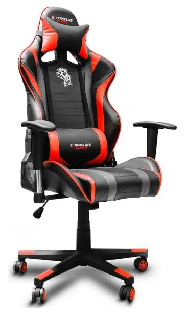 Cadeira Gamer Reclinável Black Hawk ELG