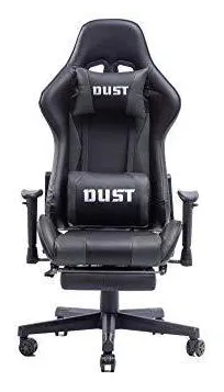 Cadeira Gamer DUST com Apoio para as Pernas Retrátil - 