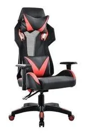 Cadeira Gamer "TOP" em couro PU  e  Reclinável até 180º com para em vários ângulos e Ajuste de altura | Mecanismo RELAX - m3014