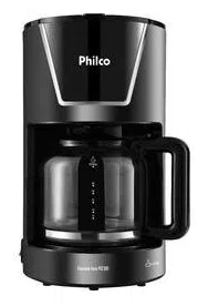 Cafeteira Elétrica Philco Titanium Inox PCF38T 1,5L com Jarra de Vidro