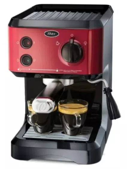 Cafeteira Expresso Oster Cappuccino BVSTECMP65R