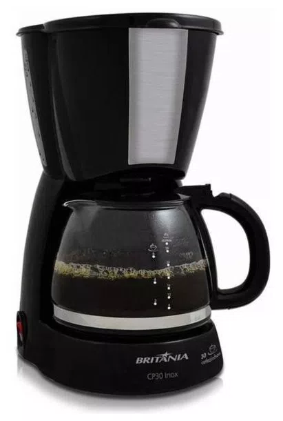 Cafeteira Britânia Inox Para 30 Cafés, Cp30