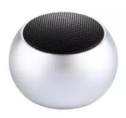 Caixinha De Som Bluetooth Mini Speaker 3w Portátil Usb Prata.