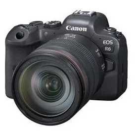 Câmera Canon Eos R6 4k60 20mp Com 24-105mm F/4l