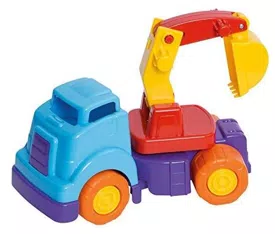 Carrinho Mercotruck Escavadeira Merco Toys