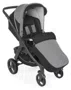 Carrinho Style Go Up Cross E Bebê Conforto Jet Black Chicco