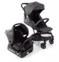 Carrinho para bebê Travel System Skill Trio Black Denin - Safety 1st