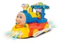 Brinquedo Trem Carrossel Bate e Volta Com Luzes Dm Toys