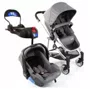 Carrinho de Bebê Trio Travel System Epic Grey Classic Infanti