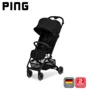 Carrinho Para Bebe Ping Black - Abc Design