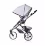 Carrinho De Bebê Salsa 3 Rodas Graphite Gray () Com Bebê Conforto - Abc Design