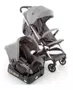 Carrinho de Bebê Travel System Skill Trio Grey Denim Safety