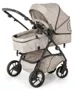 Carrinho De Bebê Maly Beige Black (Até 15 Kg) - Dzieco